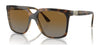 Vogue VO5476SB Sunglasses | Size 54 / Dark Havana / Grey Gradient Brown (Polarized) (3P 14%) №W656T5