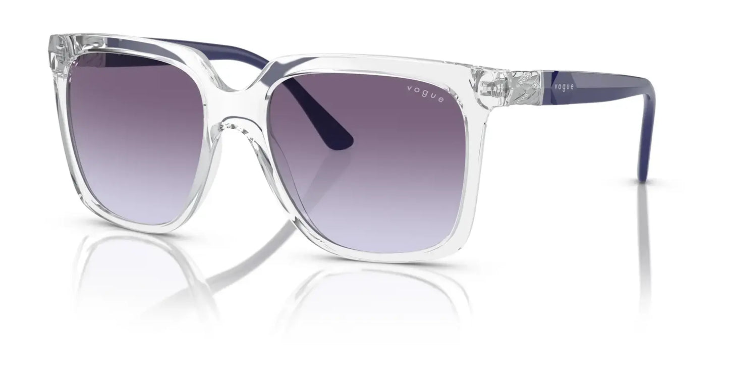 Vogue VO5476SB Sunglasses Transparent / Violet Gradient Grey