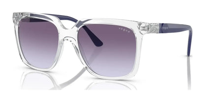 Vogue VO5476SB Sunglasses Transparent / Violet Gradient Grey