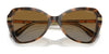 Vogue VO5479S Sunglasses | Size 53 / Striped Dark Havana / Grey Gradient Brown (Polarized) (3P 14%) №1508T5