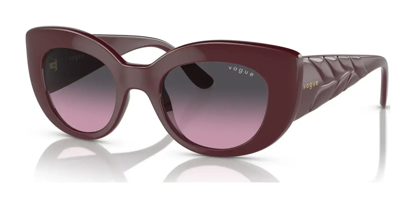 Vogue VO5480S Sunglasses Full Bordeaux / Violet Gradient Grey