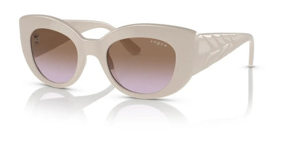 Vogue VO5480S Sunglasses Full Light Grey / Violet Gradient Brown