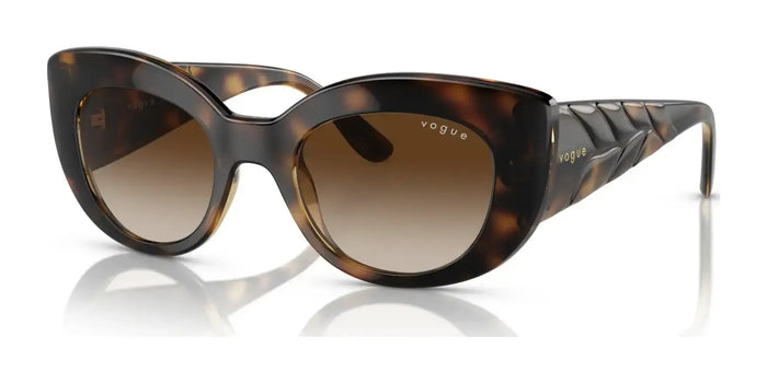 Vogue VO5480S Sunglasses | Size 49 / Dark Havana №W65613 / Gradient Brown (3N 16%)