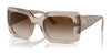 Vogue VO5481S Sunglasses | Size 52 / Transparent Caramel / Gradient Brown (3N 16%) №299013