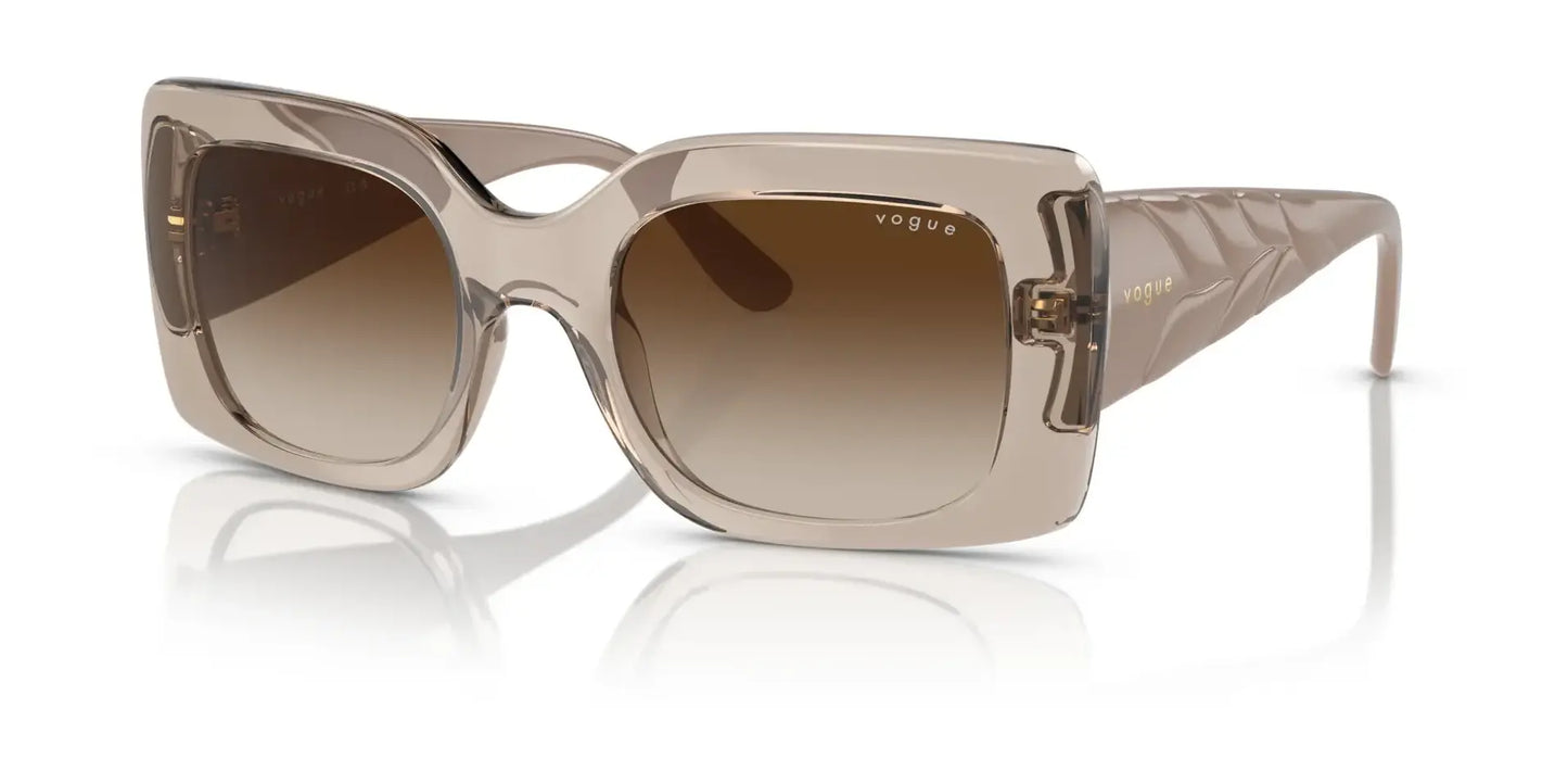Vogue VO5481S Sunglasses Transparent Caramel / Gradient Brown