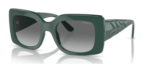 Vogue VO5481S Sunglasses Full Dark Green / Gradient Grey