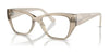 Vogue VO5483 Eyeglasses / Transparent Light Brown №2990 / Size 52