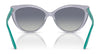 Vogue VO5484S Sunglasses | Size 57 / Transparent Light Violet / Grey Gradient Blue (2N 25%) №29254L