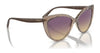 Vogue VO5484S Sunglasses | Size 57 / Transparent Light Violet / Grey Gradient Blue (2N 25%) №29254L