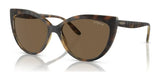 Vogue VO5484S Sunglasses Dark Havana / Dark Brown