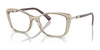 Vogue VO5487B Eyeglasses / Transparent Light Brown №2990 / Size 54