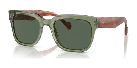 Vogue VO5490S Sunglasses Transparent Green / Dark Green