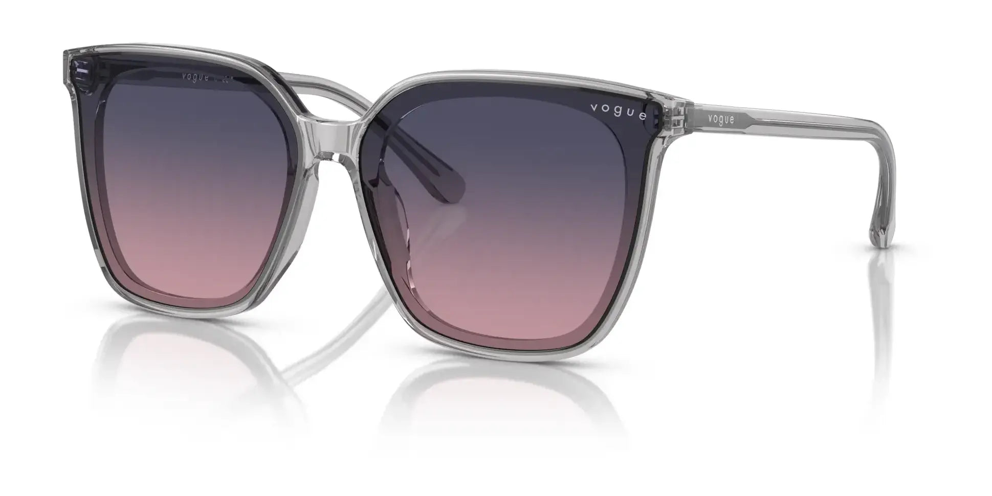 Vogue VO5499SD Sunglasses Transparent Grey / Pink Gradient Blue