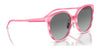 Vogue VO5509SF Sunglasses | Size 57 / Black №W44/11 / Gradient Grey (2N 30.0%)