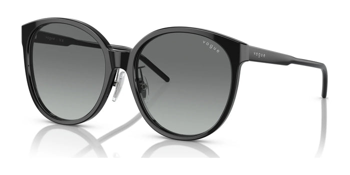 Vogue VO5509SF Sunglasses | Size 57 / Black №W44/11 / Gradient Grey (2N 30.0%)