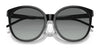 Vogue VO5509SF Sunglasses | Size 57 / Black №W44/11 / Gradient Grey (2N 30.0%)