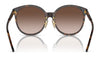 Vogue VO5509SF Sunglasses | Size 57 / Black №W44/11 / Gradient Grey (2N 30.0%)
