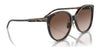 Vogue VO5509SF Sunglasses | Size 57 / Black №W44/11 / Gradient Grey (2N 30.0%)