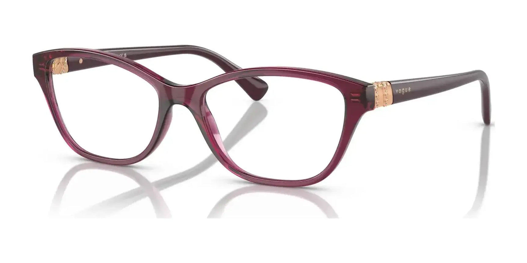 Vogue VO5516B Eyeglasses Transparent Cherry