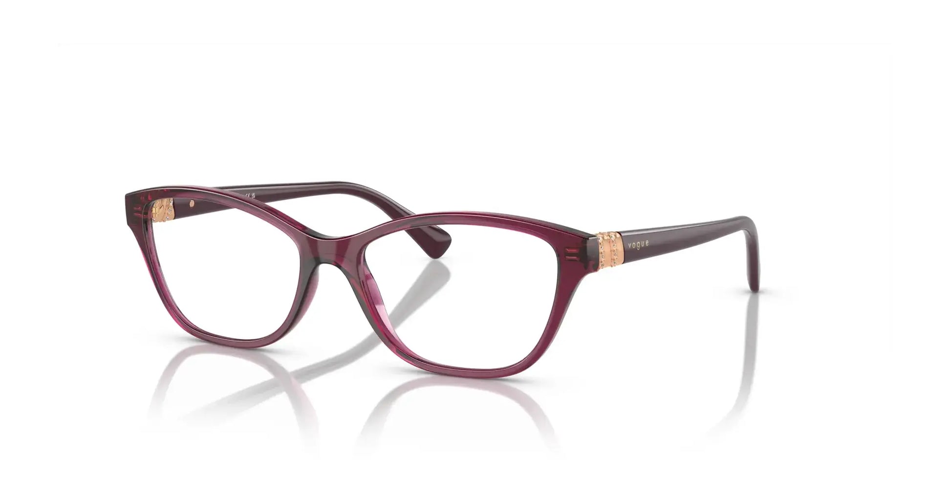 Vogue VO5516B Eyeglasses Transparent Cherry