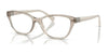 Vogue VO5516B Eyeglasses / Transparent Light Brown №2990 / Size 53