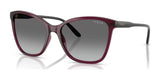 Vogue VO5520S Sunglasses Transparent Cherry / Gradient Grey