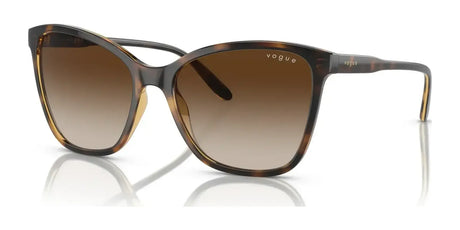 Vogue VO5520S Sunglasses Dark Havana / Brown Gradient