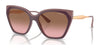Vogue VO5521S Sunglasses | Size 57 / Top Red Purple/Old Pink / Pink Gradient Brown (2N 21.4%) №310014