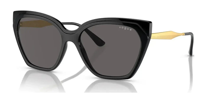 Vogue VO5521S Sunglasses | Size 57 / Black / Black Smoke (3N 12.5%) №W44/87