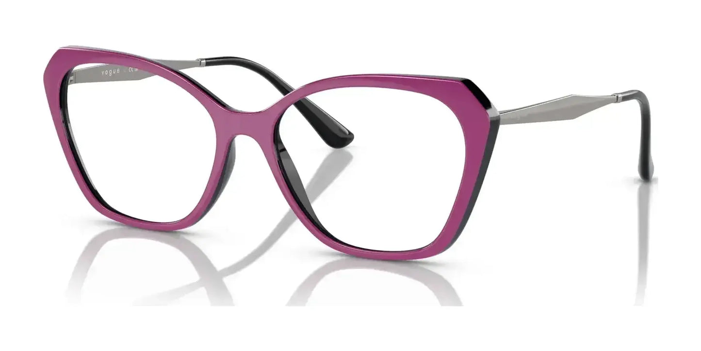 Vogue VO5522 Eyeglasses Top Violet / Black