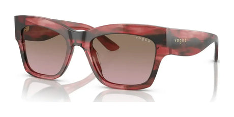 Vogue VO5524S Sunglasses Red Havana / Violet Gradient Brown