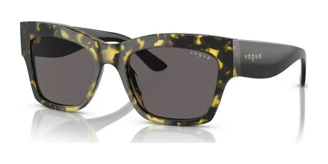 Vogue VO5524S Sunglasses Yellow Tortoise / Black Smoke