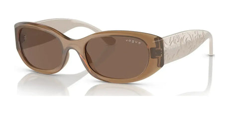 Vogue VO5525S Sunglasses Opal Brown / Dark Brown