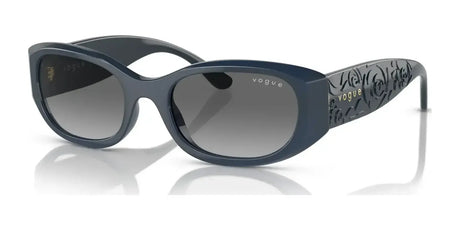 Vogue VO5525S Sunglasses Opal Dark Blue / Grey Gradient Dark Grey