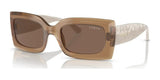 Vogue VO5526S Sunglasses Opal Brown / Dark Brown