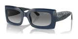 Vogue VO5526S Sunglasses Opal Dark Blue / Grey Gradient