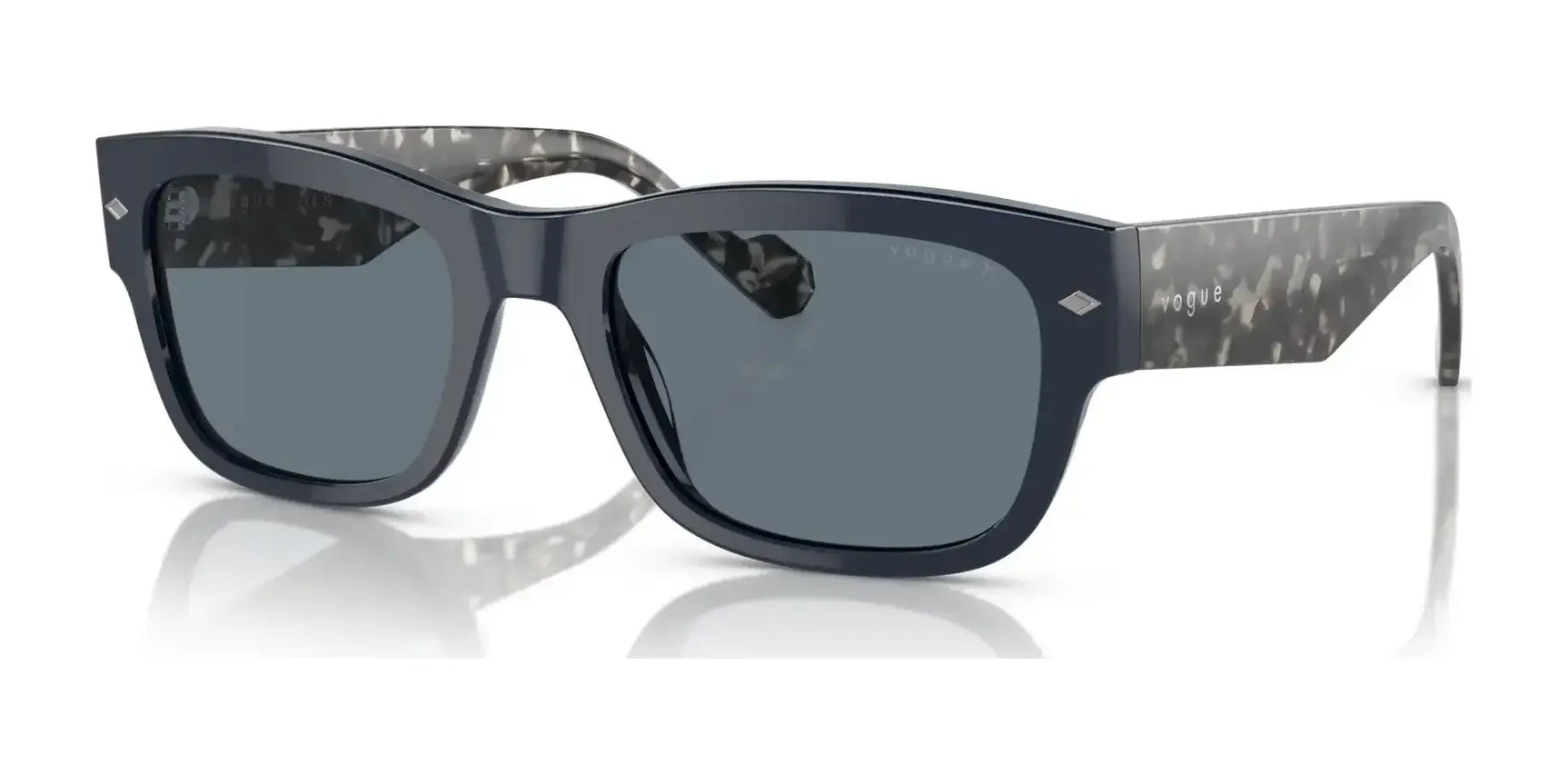 Vogue VO5530S Sunglasses Full Dark Blue / Blue (Polarized)