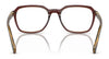 Vogue VO5532 Eyeglasses / Transparent Dark Brown №3110 / Size 52