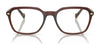 Vogue VO5532 Eyeglasses / Transparent Dark Brown №3110 / Size 52