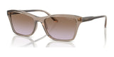 Vogue VO5551S Sunglasses Transparent Brown / Violet Gradient Brown