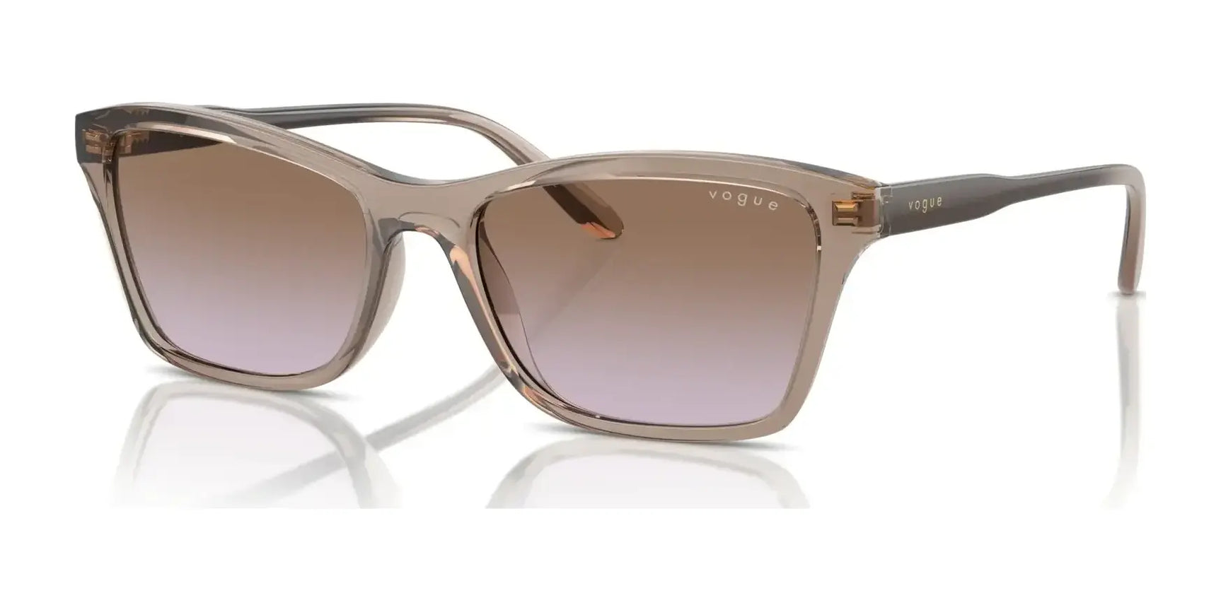 Vogue VO5551S Sunglasses Transparent Brown / Violet Gradient Brown