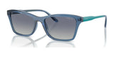 Vogue VO5551S Sunglasses Transparent Blue / Grey Gradient Blue