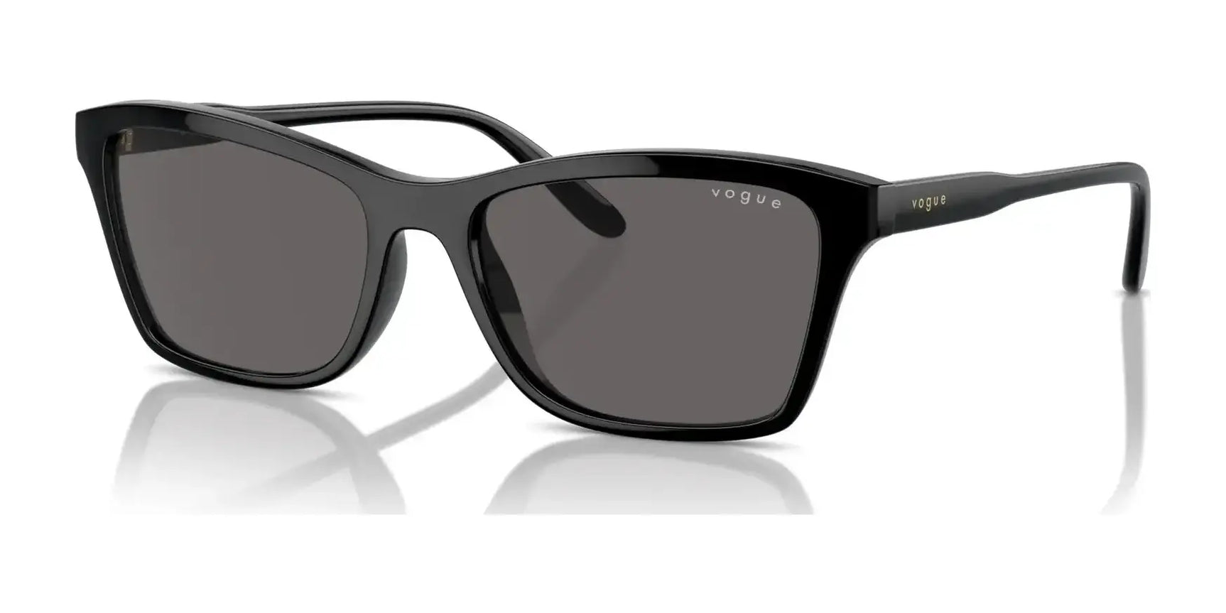 Vogue VO5551S Sunglasses Black / Black Smoke