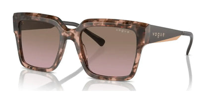 Vogue VO5553S Sunglasses Rose Tortoise / Pink Gradient Brown