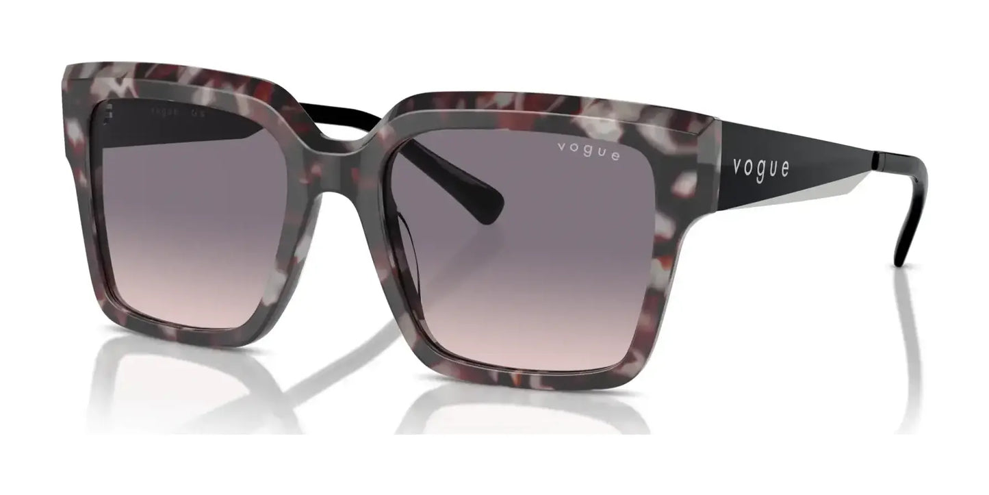 Vogue VO5553S Sunglasses Grey Tortoise / Pink Gradient Grey