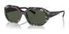 Vogue VO5554S Sunglasses | Size 54 / Grey Tortoise / Dark Green (Polarized) (3P 11.6%) №31499A