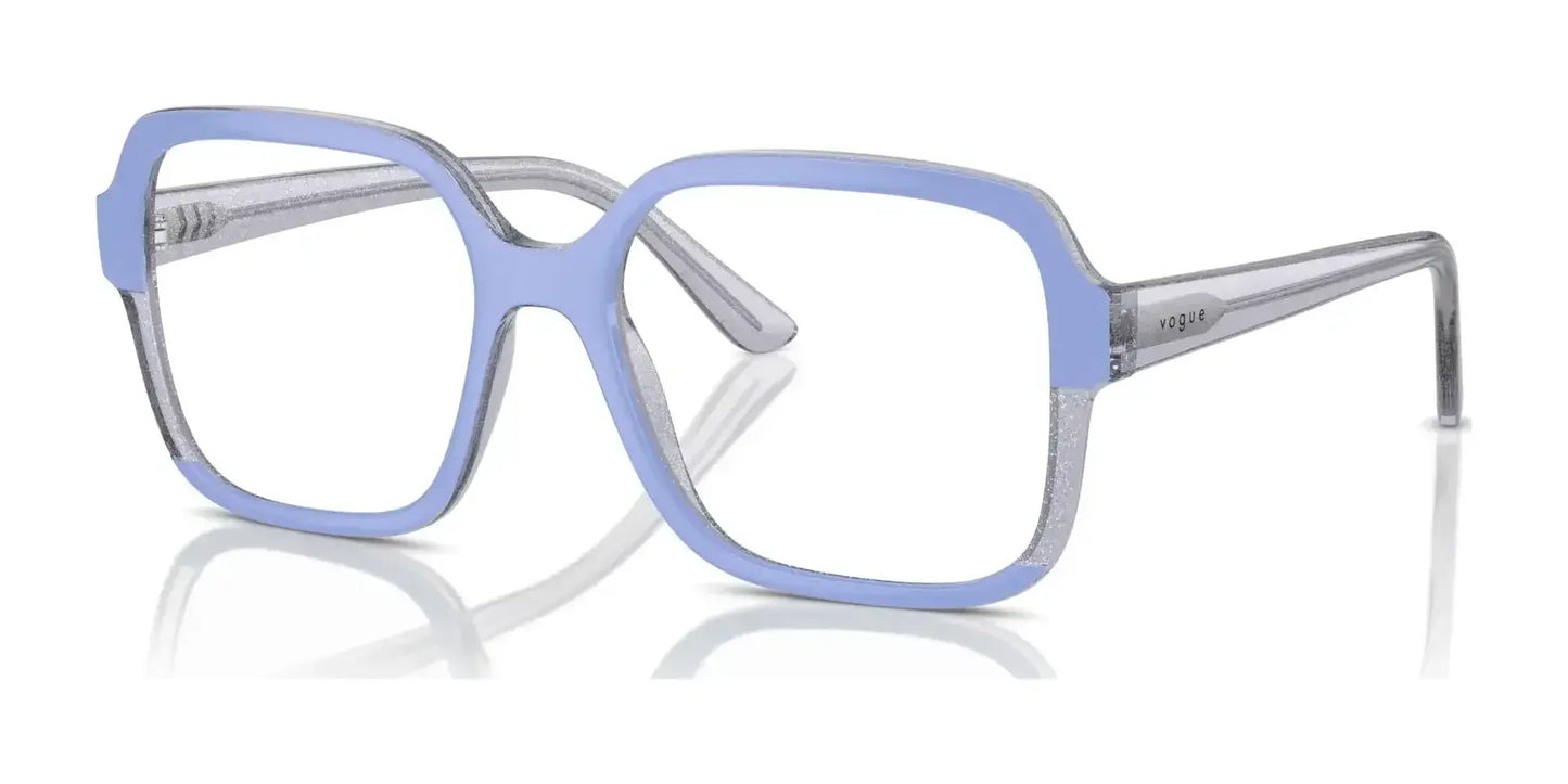 Vogue VO5555 Eyeglasses Wisteria / Transparent Violet Glitter