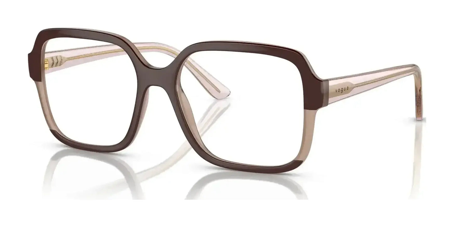 Vogue VO5555F Eyeglasses Top Brown / Milky Brown