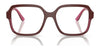 Vogue VO5555F Eyeglasses | Size 54 / Top Black/Transparent №W827
