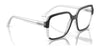Vogue VO5555F Eyeglasses | Size 54 / Top Black/Transparent №W827